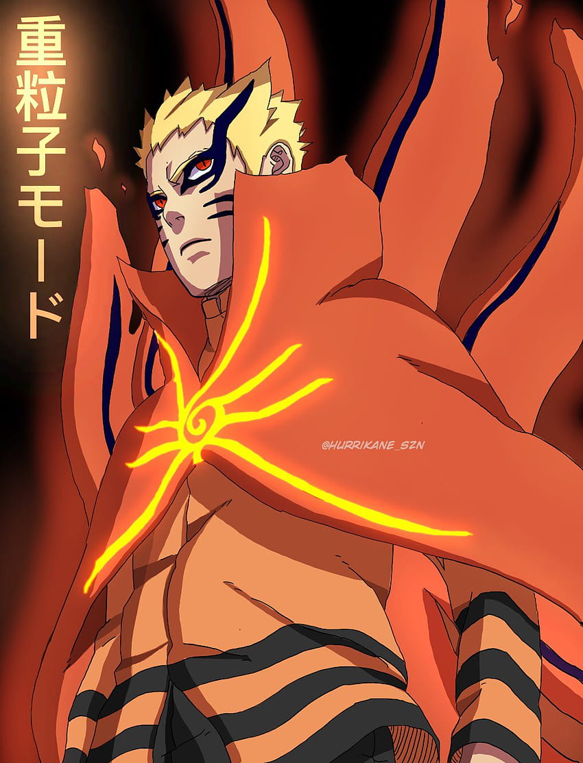 KÎÐÎ£ î¨ - Narutos Baryon-Modus, Naruto Barron-Modus HD-Handy-Hintergrundbild